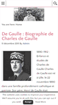 Mobile Screenshot of degaulle.brizawen.com